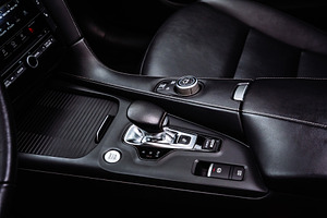 Car Center Console with Gear Selector and Controls, a Transportation Photo by Red Hot Chili Pepper Shop