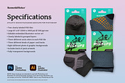 Athletic Socks Packaging Mockup, a Shirt Mockup by Komet & Flicker (Thumbnail 9 of 9)