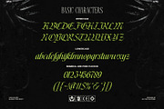 Thelly Black Typeface, a Blackletter Font by alit design (Thumbnail 4 of 17)