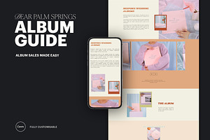 Retro | Album Guide Webpage, a Marketing Template by Studio Leelou