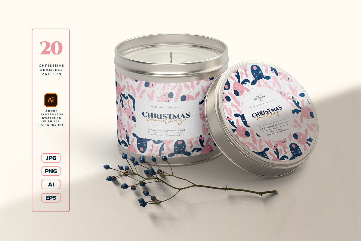 Xmas Bundle | 11 in 1 | 2 500, a Decorative Illustration by KetteCreate (Photo 52 of 58)
