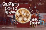 Kopag Roso - Handwriting Coffe Font, a Handwritten Font by twinstd (Thumbnail 7 of 10)