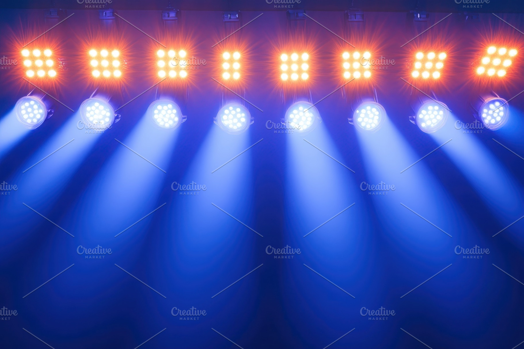 Bright flood lights create dynamic a, a Photo by Iftikhar Alam