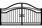 Modern Metal Gate, an Object Graphic by Creativeshirt (Thumbnail 13 of 19)