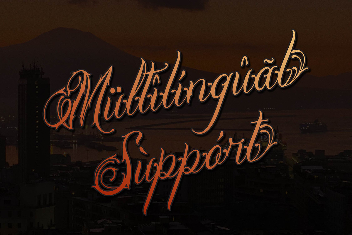 Lentamy Ebigail | Tattoo Script, a Script Font by Denustudios (Photo 13 of 14)