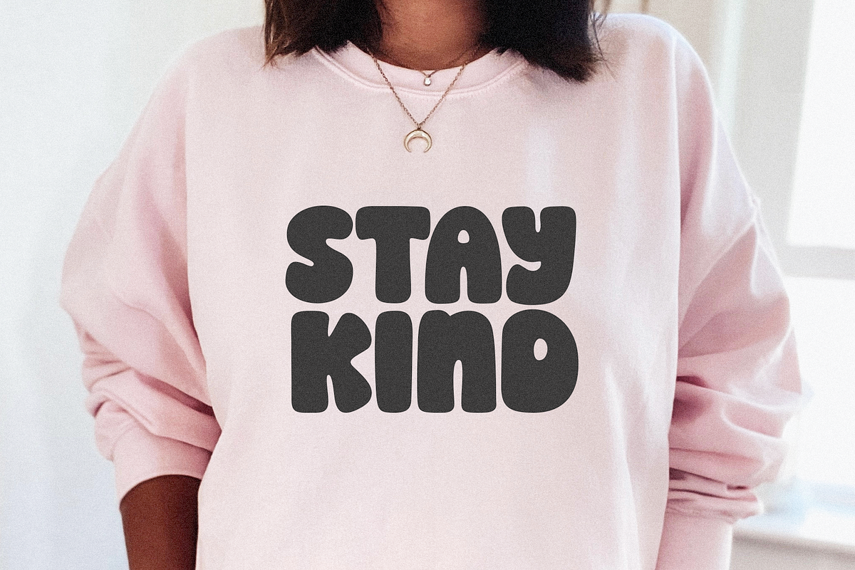 Sunday | Bubbly Font, a Sans Serif Font by KA Designs (Photo 6 of 9)