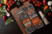 Vintage food menu MockUps, a Print Template by BarcelonaShop (Thumbnail 6 of 7)