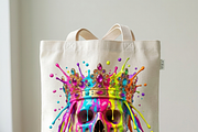 Royal Crown Skull Paint Drip, a Shirt Mockup by Vector Stall (Thumbnail 9 of 14)