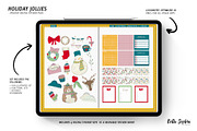 75+ Holiday Digital Stickers PNG+GN5, a Stationery Template by Bella+Sophia Creative (Thumbnail 1 of 5)