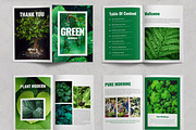 Botanical Brochure Template, a Brochure Template by ContestDesign (Thumbnail 2 of 3)