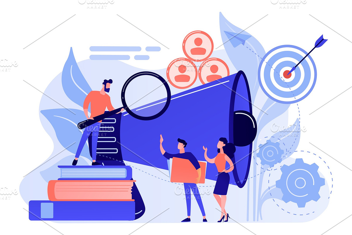 Target group concept vector, a Work Illustration by Visual Generation ...