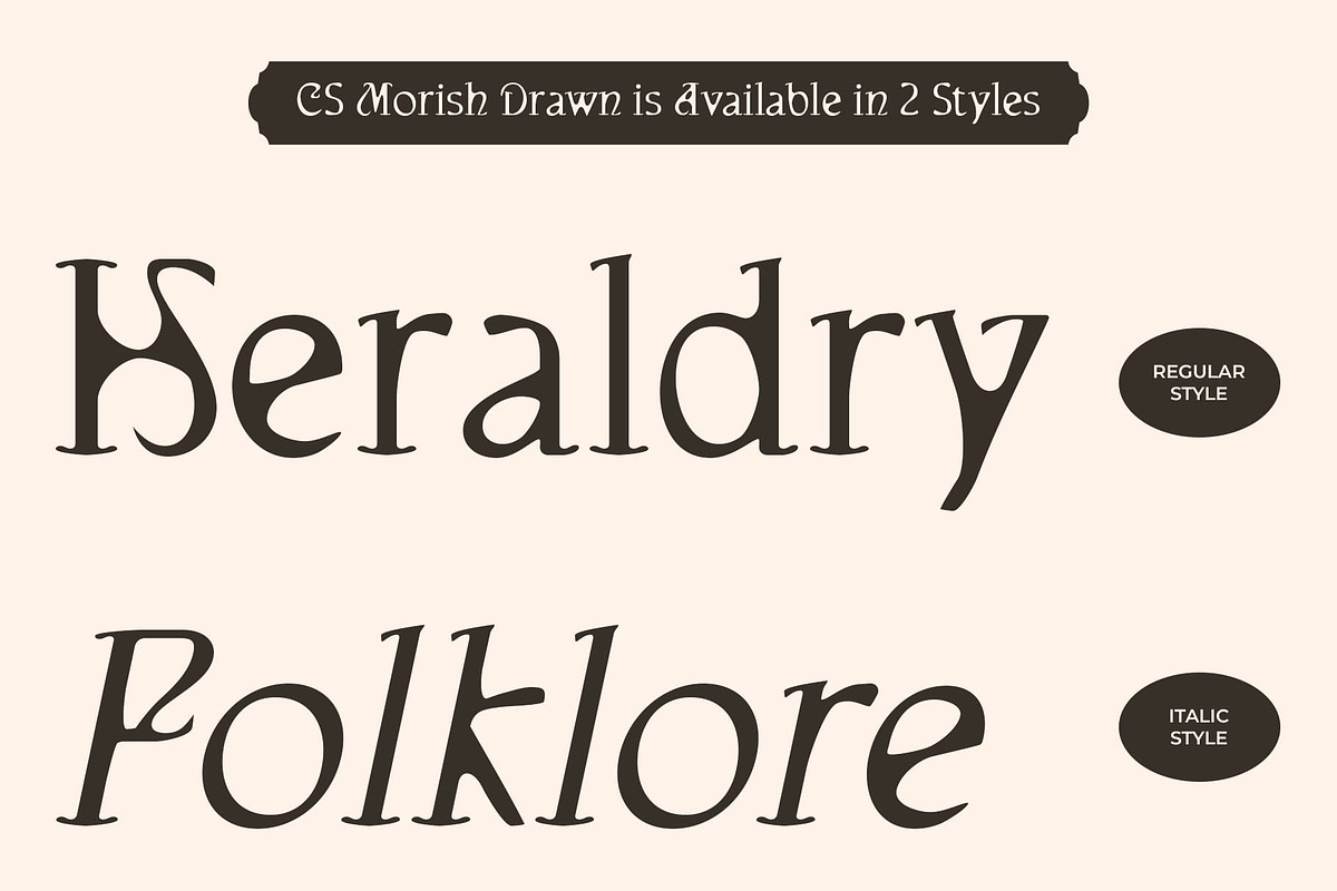 CS Morish Drawn, a Serif Font by Craft Supply Co. (Photo 2 of 8)
