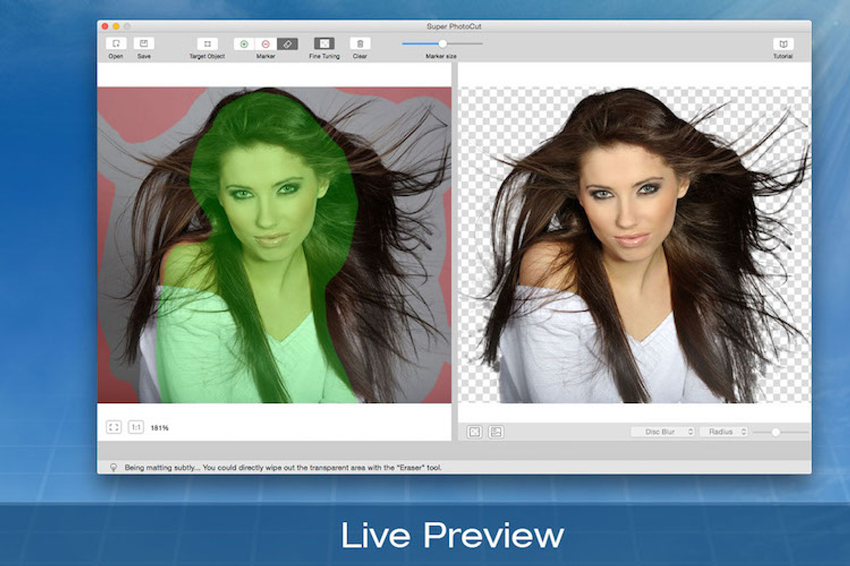 Remove background from image for Mac preview 7