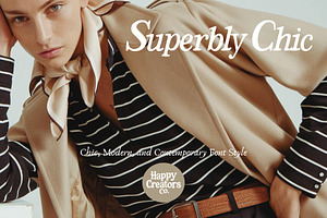 Superbly Chic Font