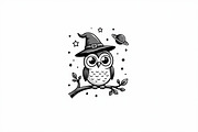 Halloween Coloring Book Set Pack, an Illustration by Creativeshirt (Thumbnail 2 of 19)