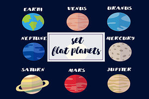 Planets Flat