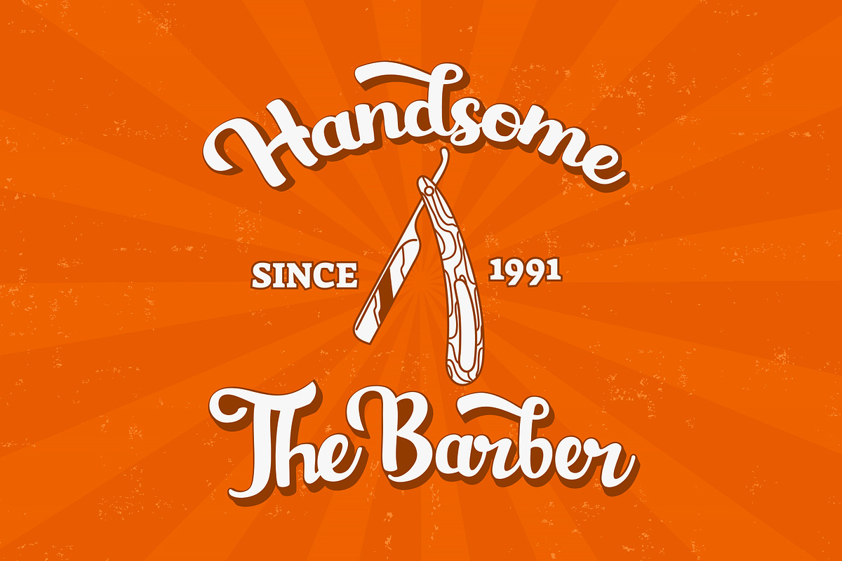 Hansley - Retro Font preview 7