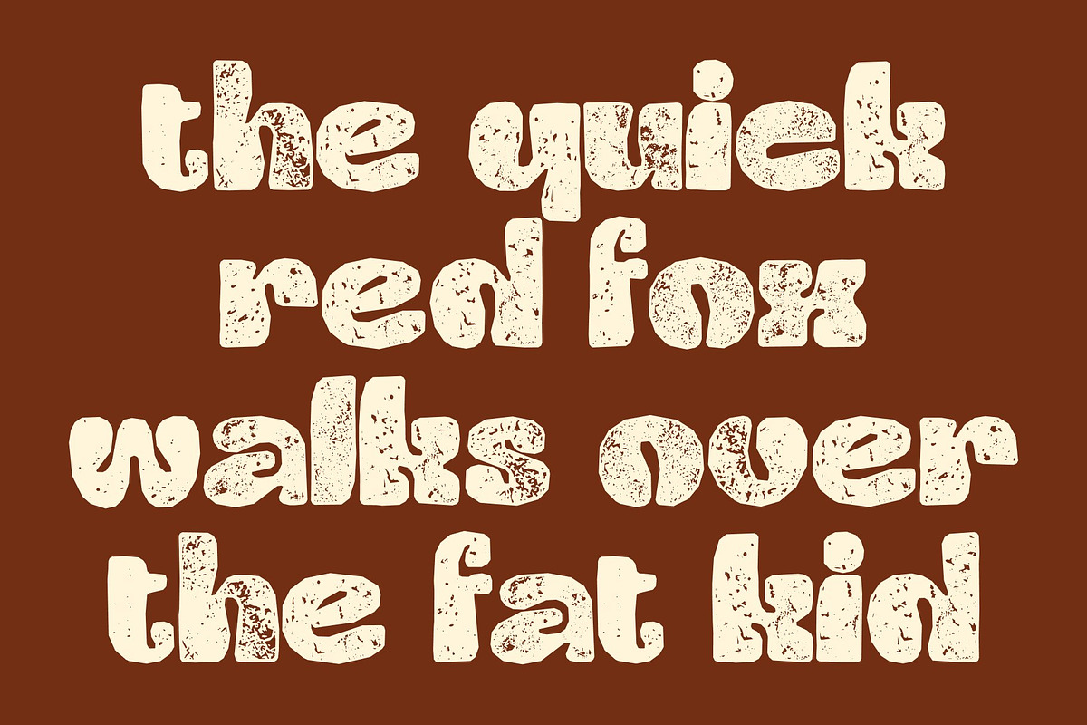 CS Mocha Stamp, a Sans Serif Font by Craft Supply Co. (Photo 4 of 8)