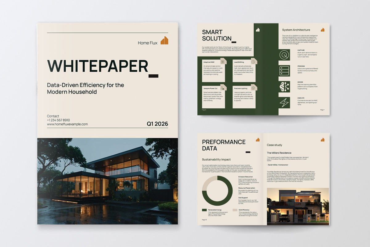 Home Energy Efficient Whitepaper, a Brochure Template by productype1 (Photo 4 of 6)