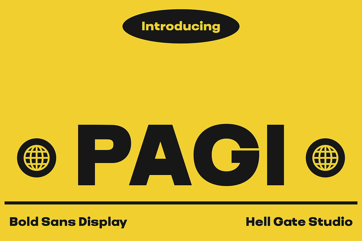 Pagi Modern Sans Serif Font, a Sans Serif Font by GRVS Studio (Photo 1 of 13)