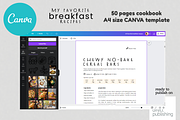 Canva Breakfast A4 Cookbook Template, a Magazine Template by DeLaGranSiete (Thumbnail 10 of 10)