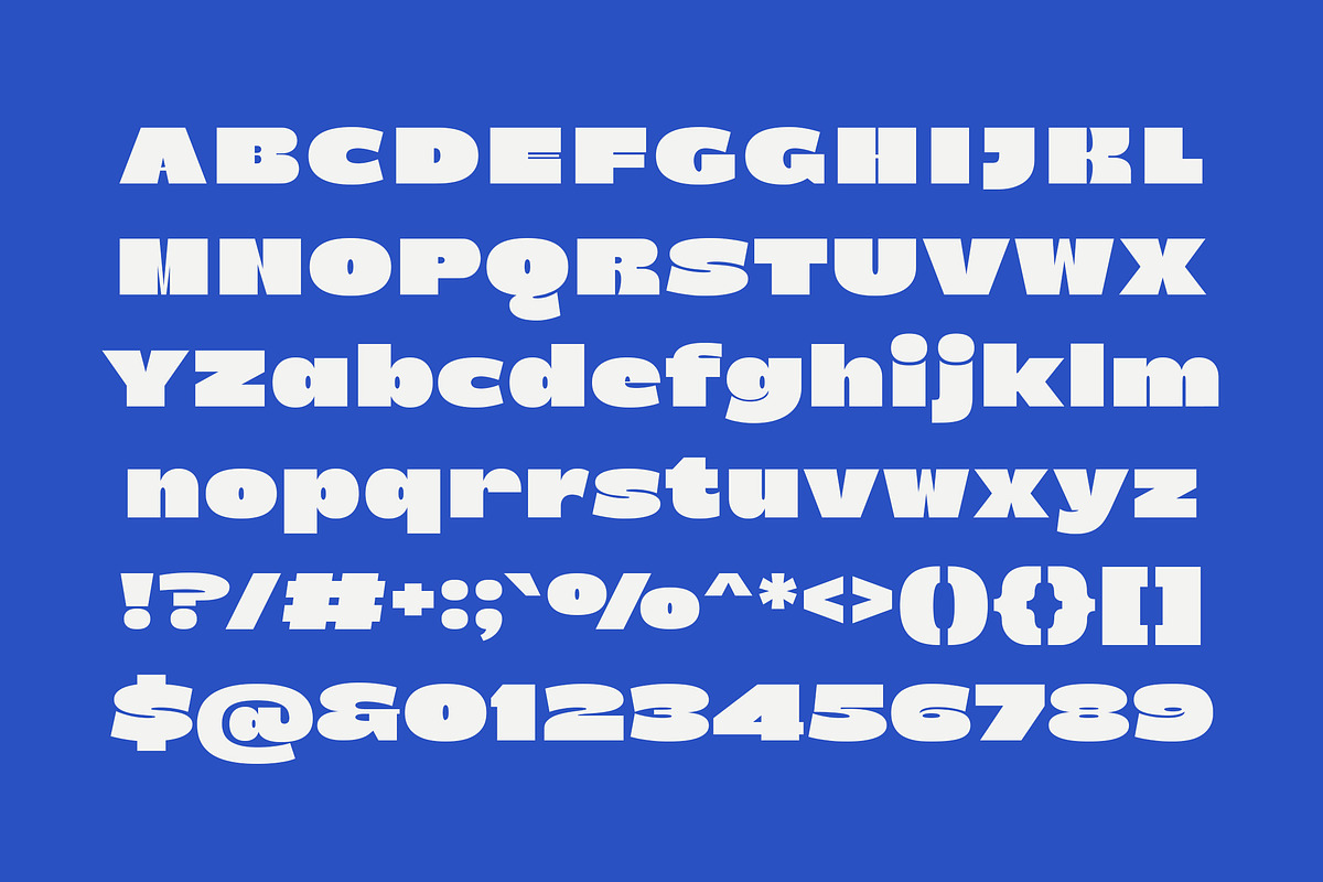 Blastoir - Expanded Bold Sans Serif, a Sans Serif Font by Typia Nesia (Photo 2 of 11)