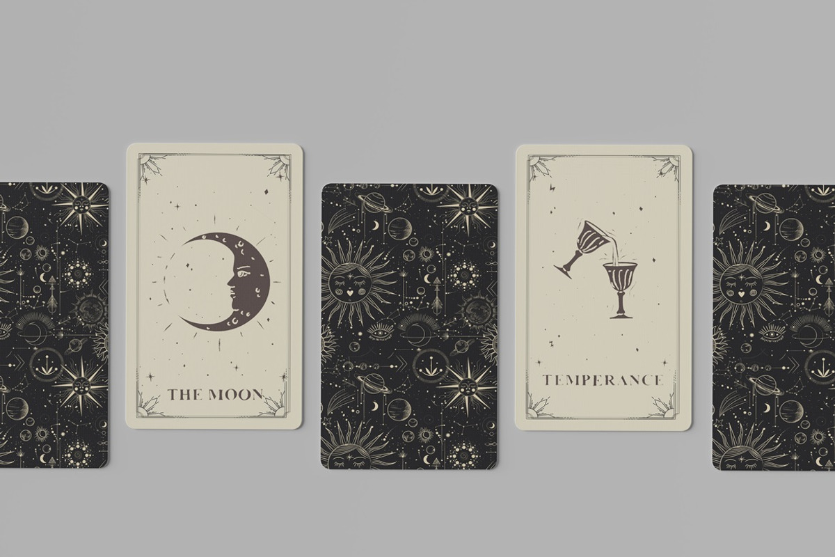 Tarot Cards Mockup, a Product Mockup by Tokobeta (Photo 2 of 9)