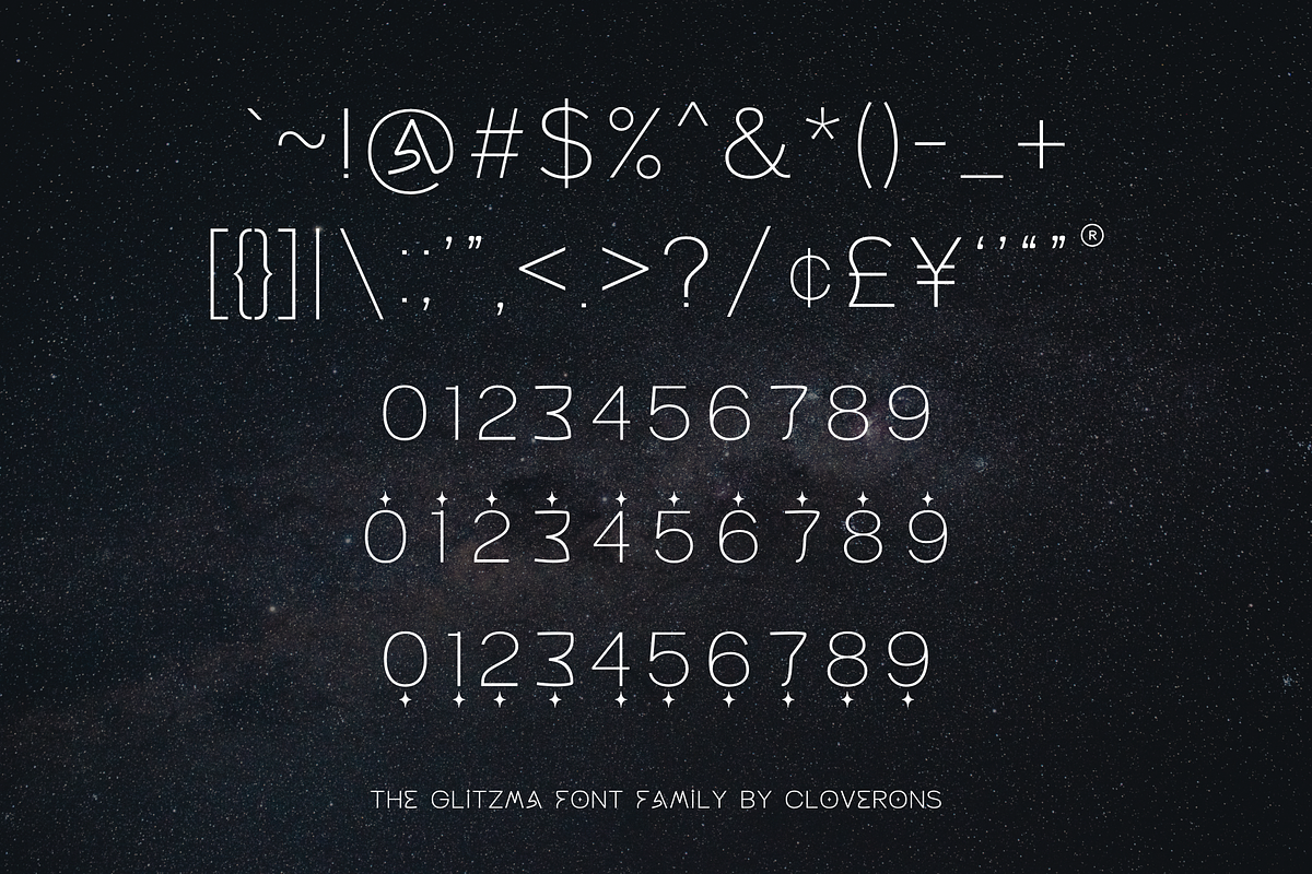 Glitzma Modern Sans Serif Logo Fonts, a Sans Serif Font by Cloverons (Photo 30 of 30)