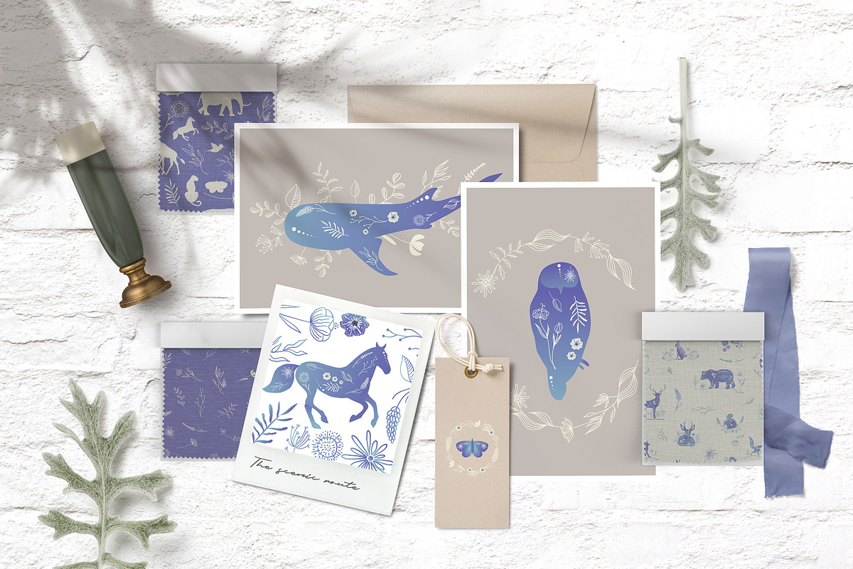 VERY PERI Animals Spring, an Object Graphic by WildStrawberry Magic (Photo 8 of 11)