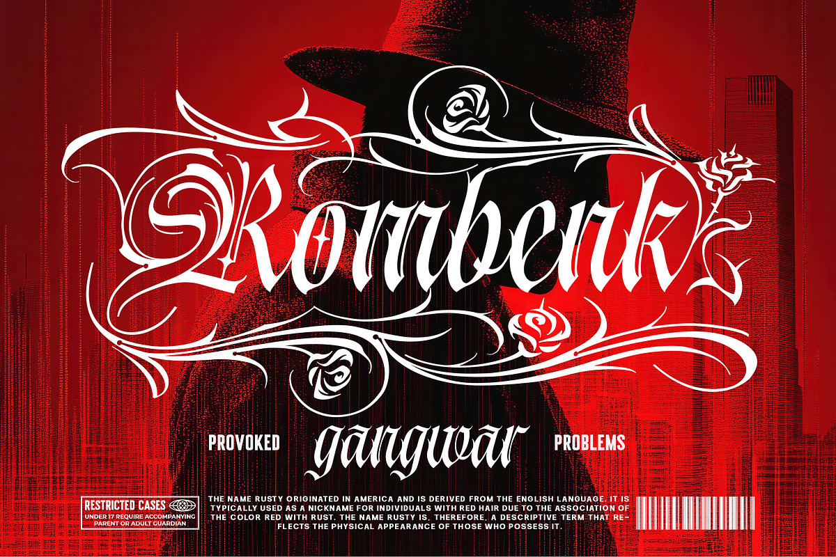 Sacra Spina Typeface, a Blackletter Font by alit design (Photo 14 of 20)