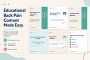 Back Pain & Spine Canva Templates, a Social Media Template by Local Marketing Templates (Thumbnail 4 of 6)