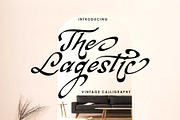 The Lagestic, a Font by Sulthan Studio (Thumbnail 1 of 10)