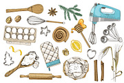 Bake like a mom!, a Decorative Illustration by handsketched (Thumbnail 4 of 11)
