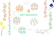BLOSSOM - Hand Drawn Florals Pattern, a Pattern Graphic by Design Unique (Thumbnail 3 of 8)