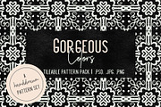 Willow| Nine Seamless Chalk Patterns, a Pattern Graphic by TheLegacyBrandingCo (Thumbnail 6 of 9)