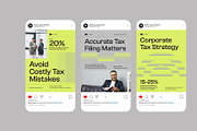 Gray Tax Consultant Instagram Post, a Social Media Template by Neermana (Thumbnail 3 of 4)
