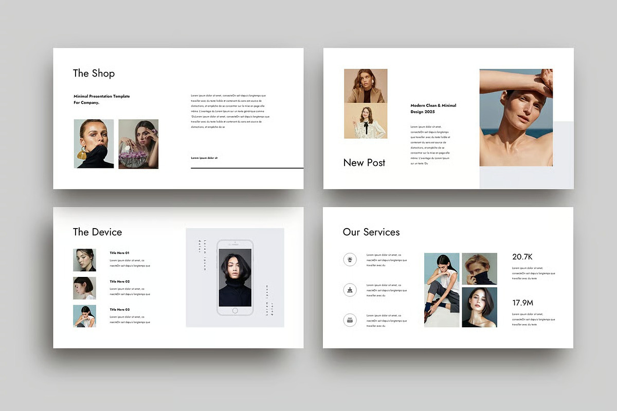 Minimal Presentation Template, a Presentation Template by Fit-tee (Photo 2 of 8)