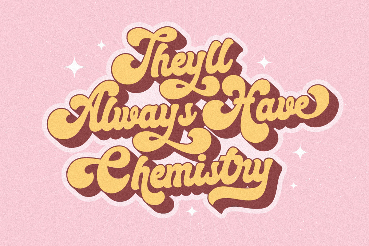 Mangolia - Retro Font Style!, a Script Font by HansCo Studio (Photo 10 of 15)