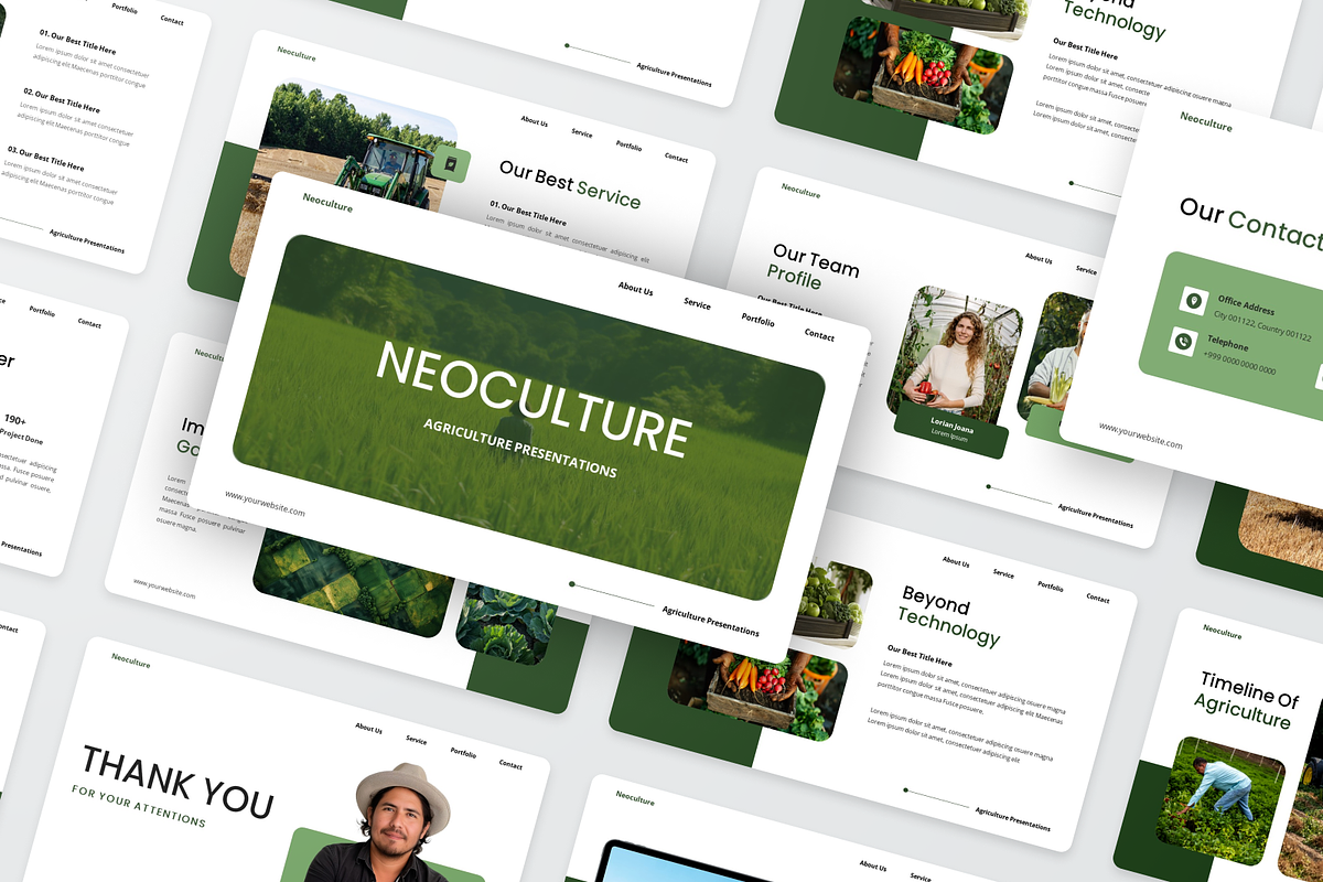 Neoculture - Agriculture Keynote, a Presentation Template by SquidPixey (Photo 5 of 6)