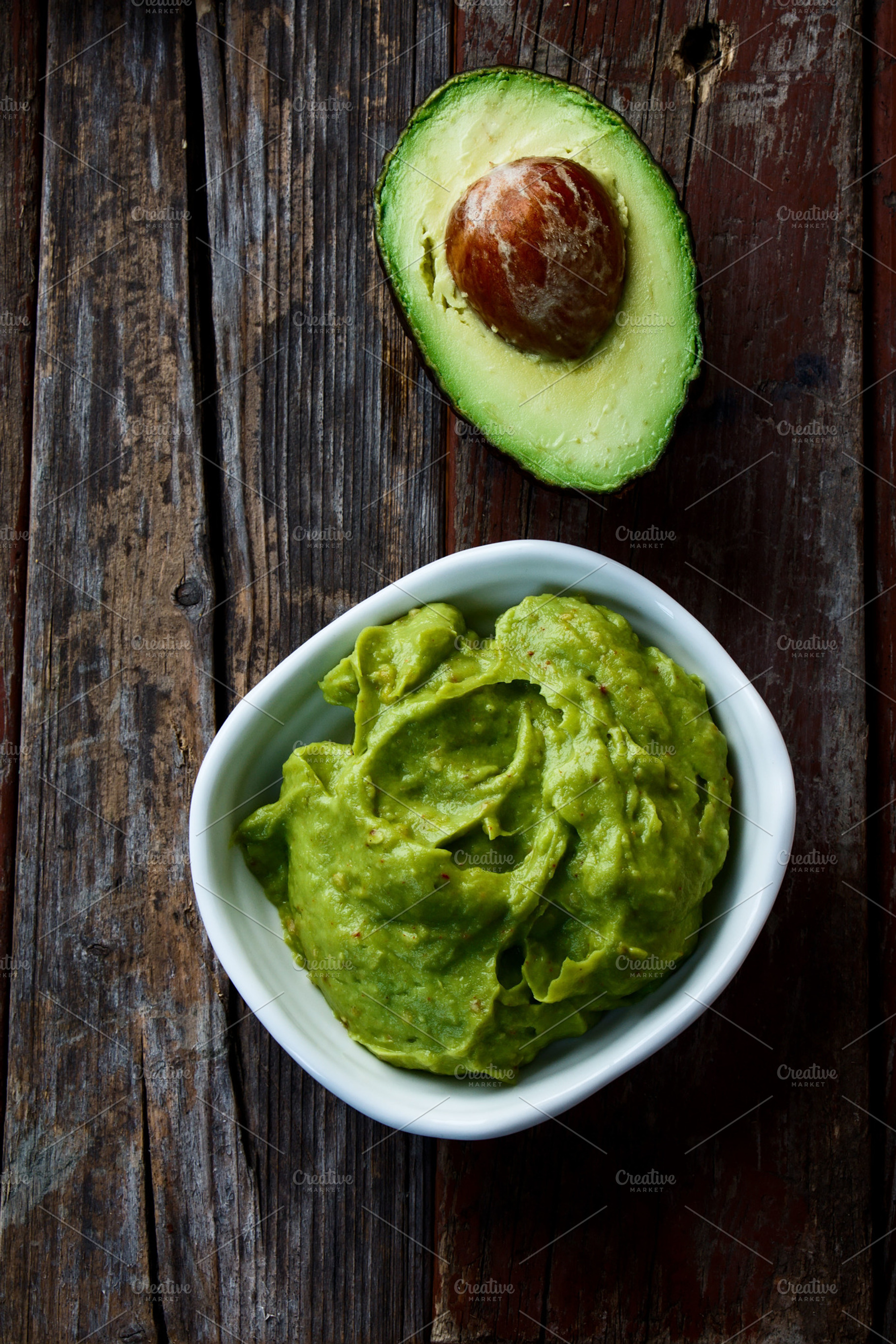 Guacamole dip, a Food & Drink Photo by Yuliya Gontar