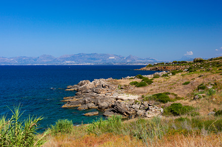 Paradise sea bay with azure water and beach view from coastline trail of Zingar, a Nature Photo by Bepslabor