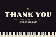 Octave 2.0 | An Art Deco Font Family, a Sans Serif Font by Lauren Hodges (Thumbnail 13 of 13)