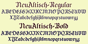 NeuAltisch, a Blackletter Font by Ingrimayne Type (Thumbnail 6 of 8)