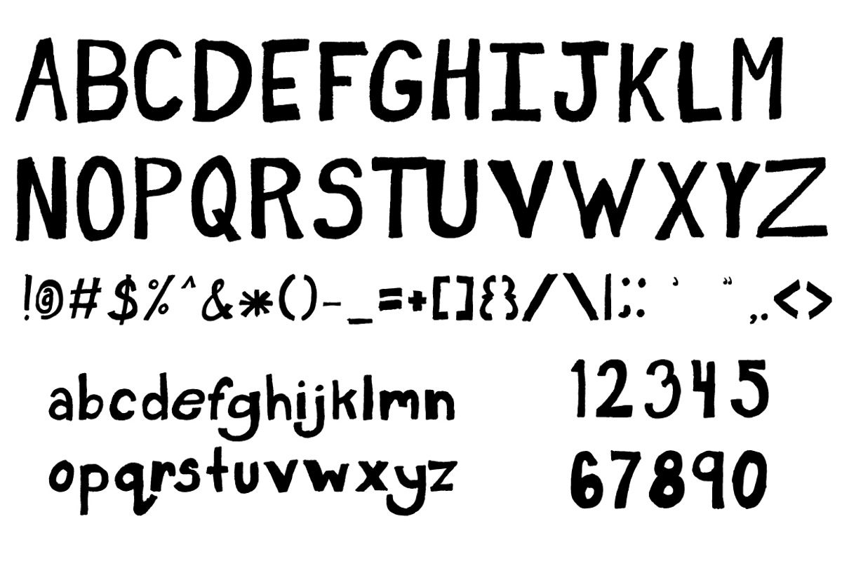 Bookshelf Font + Bonus preview 4