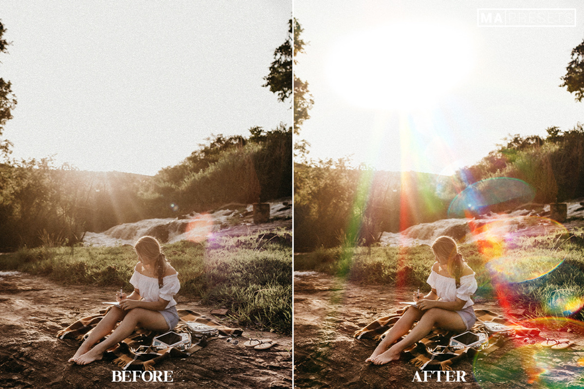 100 NATURAL SUNLIGHT OVERLAYS, an Object Graphic by MaPresets (Photo 14 of 14)
