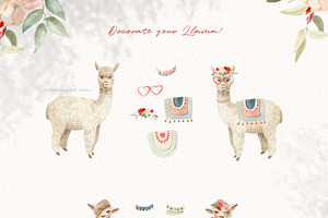 Love Llama - Valentines Day