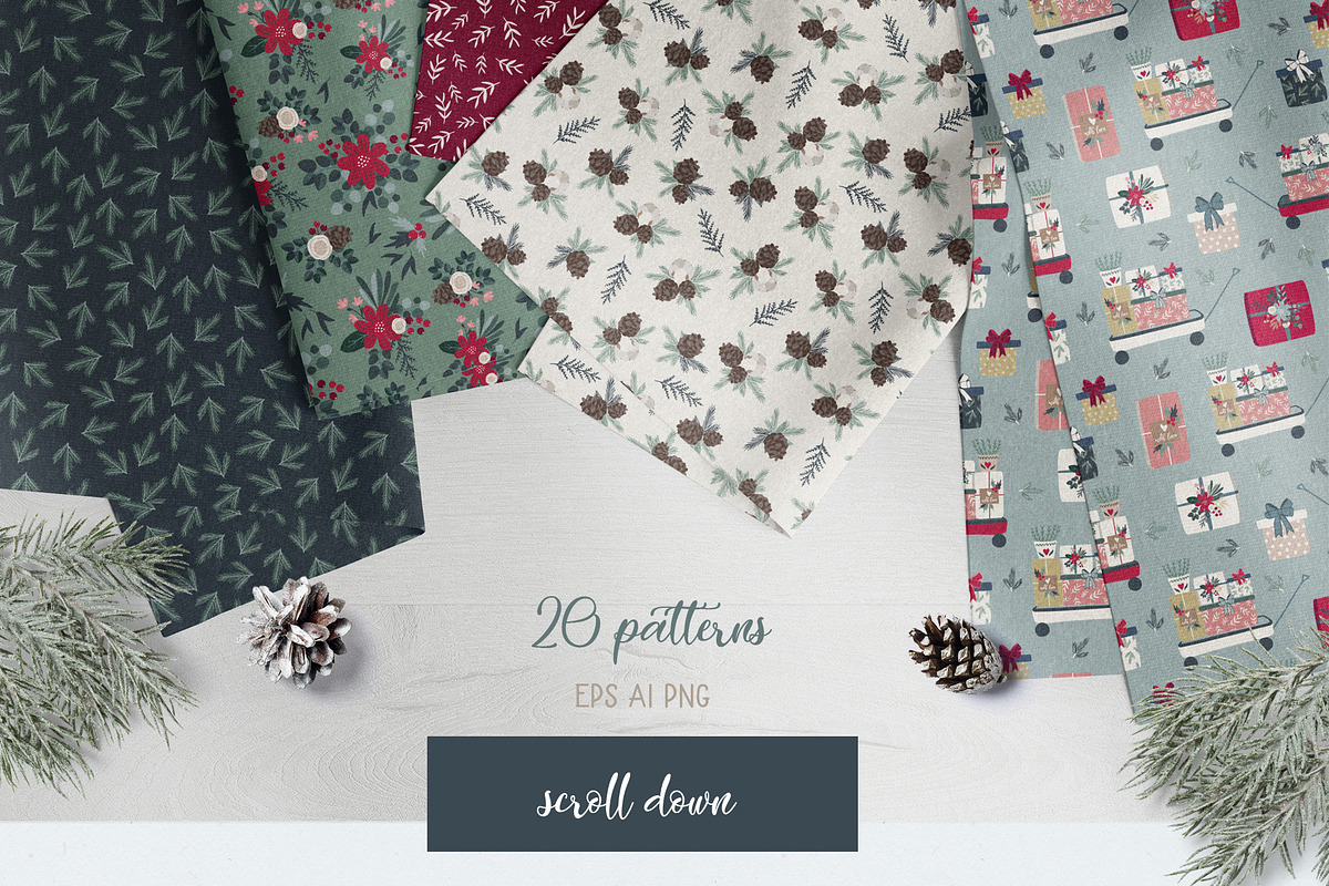 Farmhouse Bundle, a Pattern Graphic by Cozy pattern shop (Photo 3 of 5)