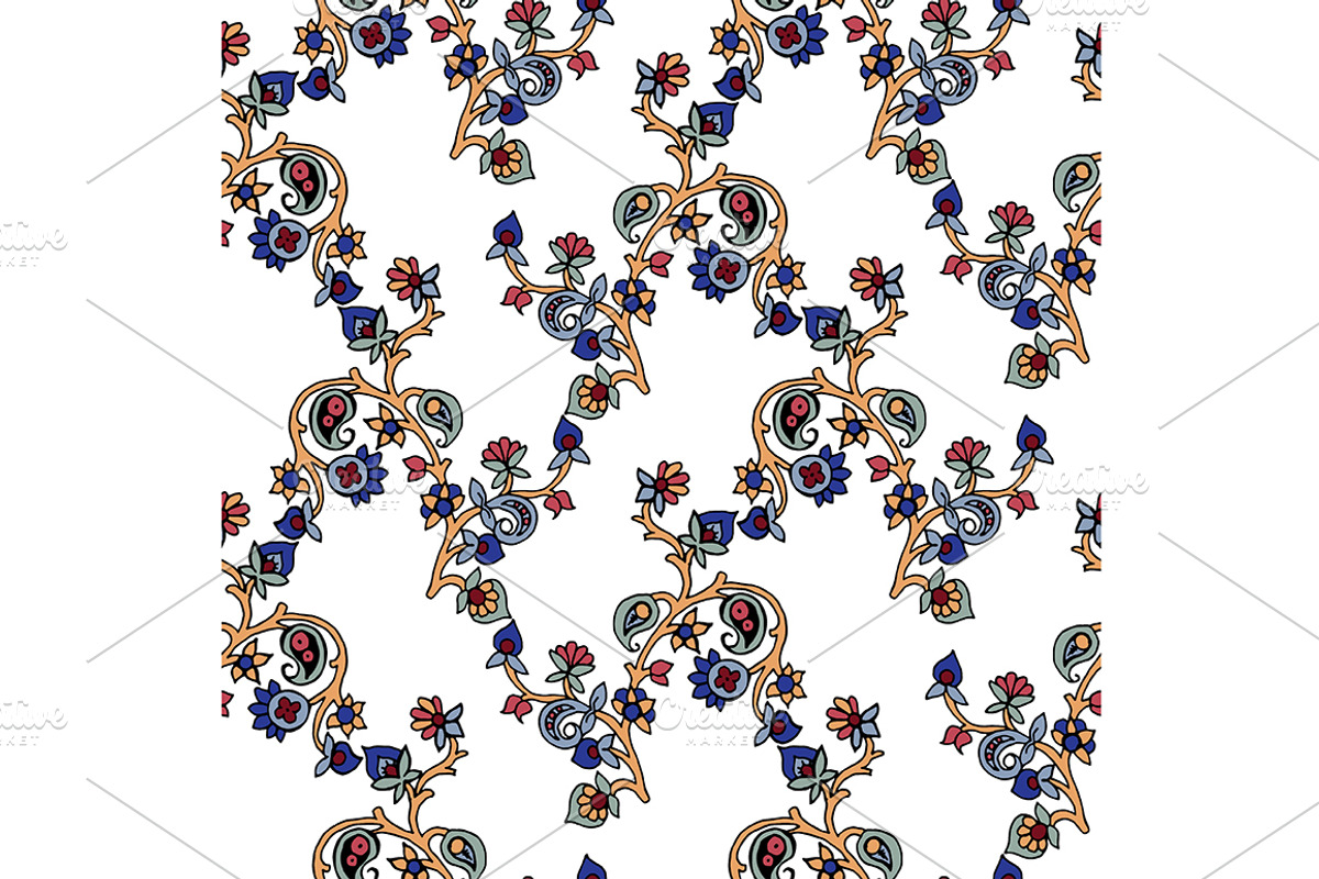 Paisley Vector Bundle, an Illustration by StabuLaRasa illustration (Photo 14 of 27)