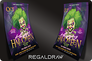 Happy Halloween Flyer, a Flyer Template by regalDRAW (Thumbnail 2 of 3)