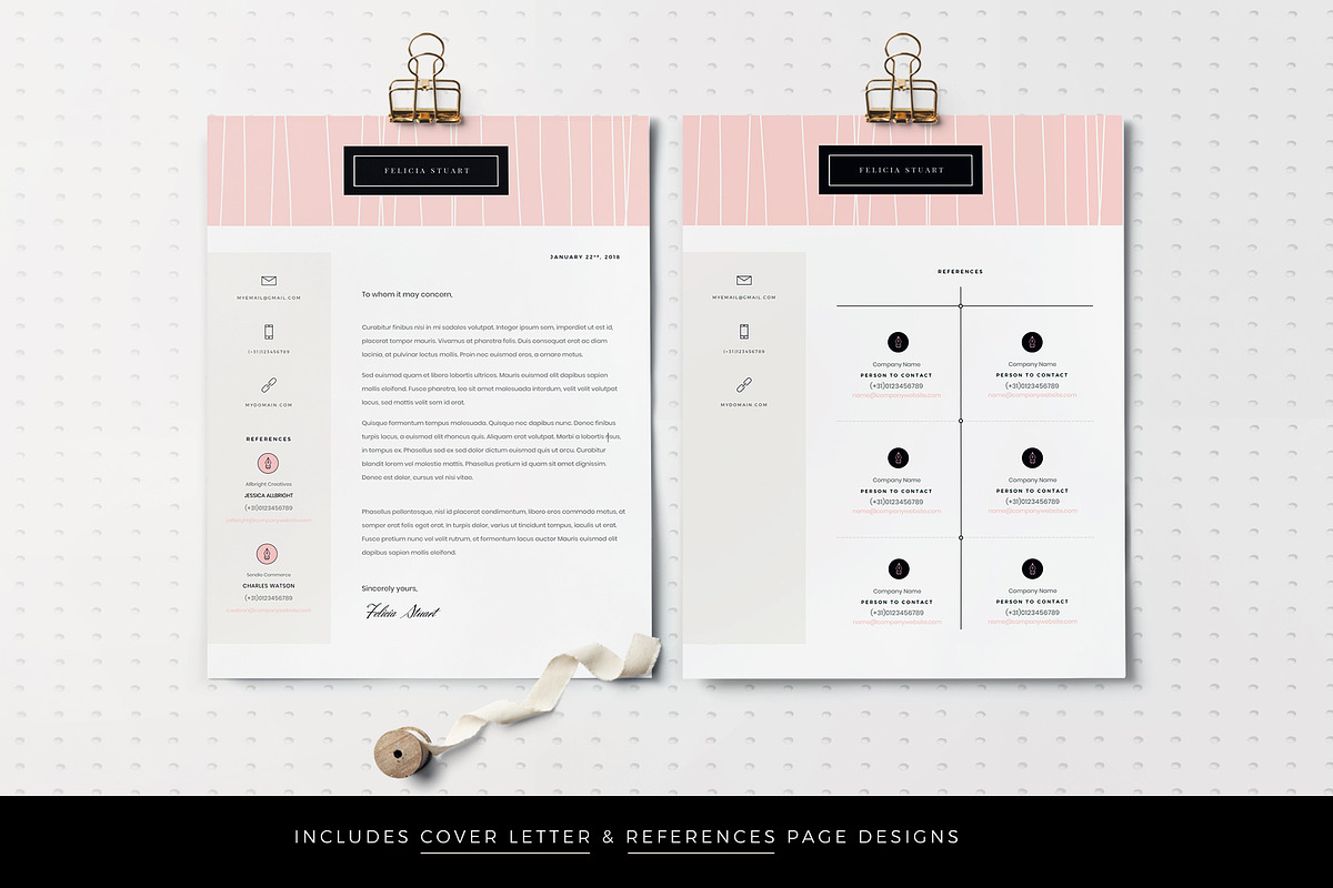 Resume Template / CV, a Resume Template by TheResumeCoach (Photo 3 of 3)